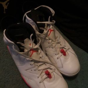 Jordan 6 infrared (white)